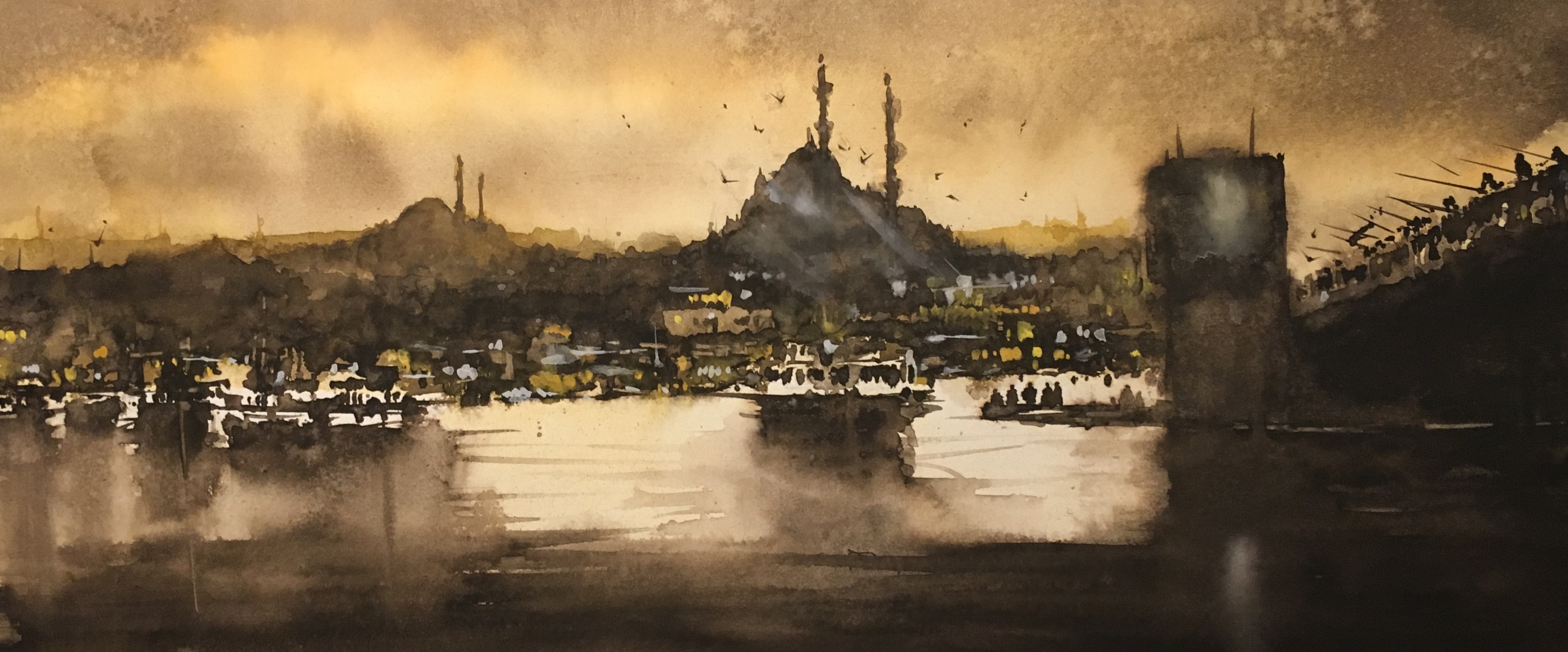 Sulu Boya Çalışması 14