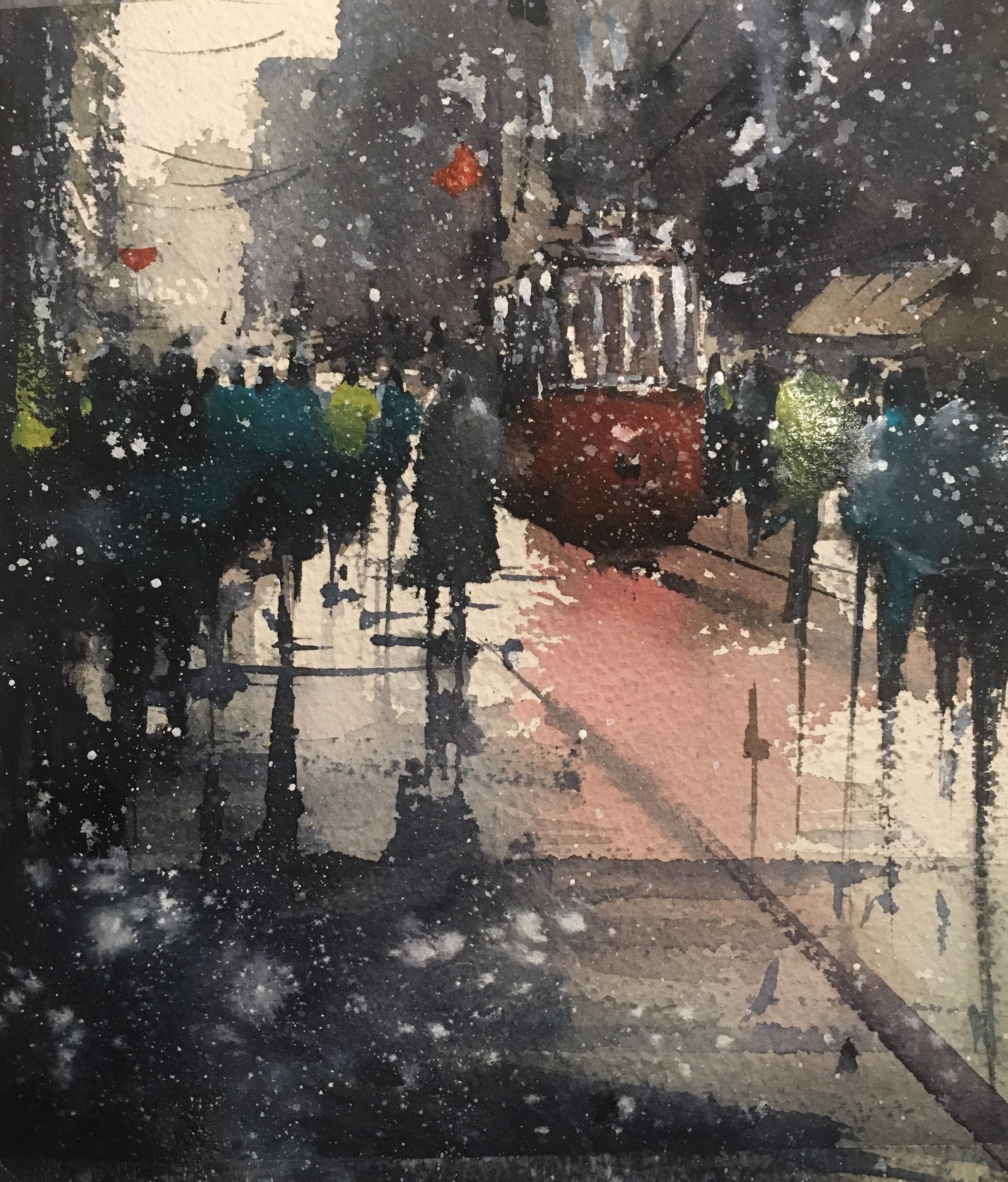 Sulu Boya Çalışması 16