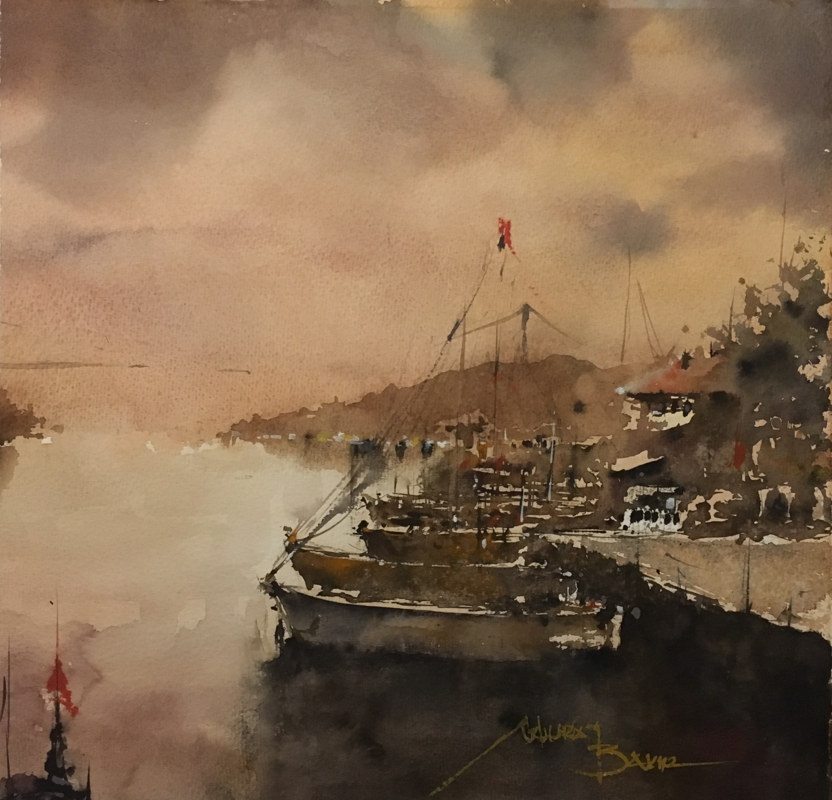 Sulu Boya Çalışması 20