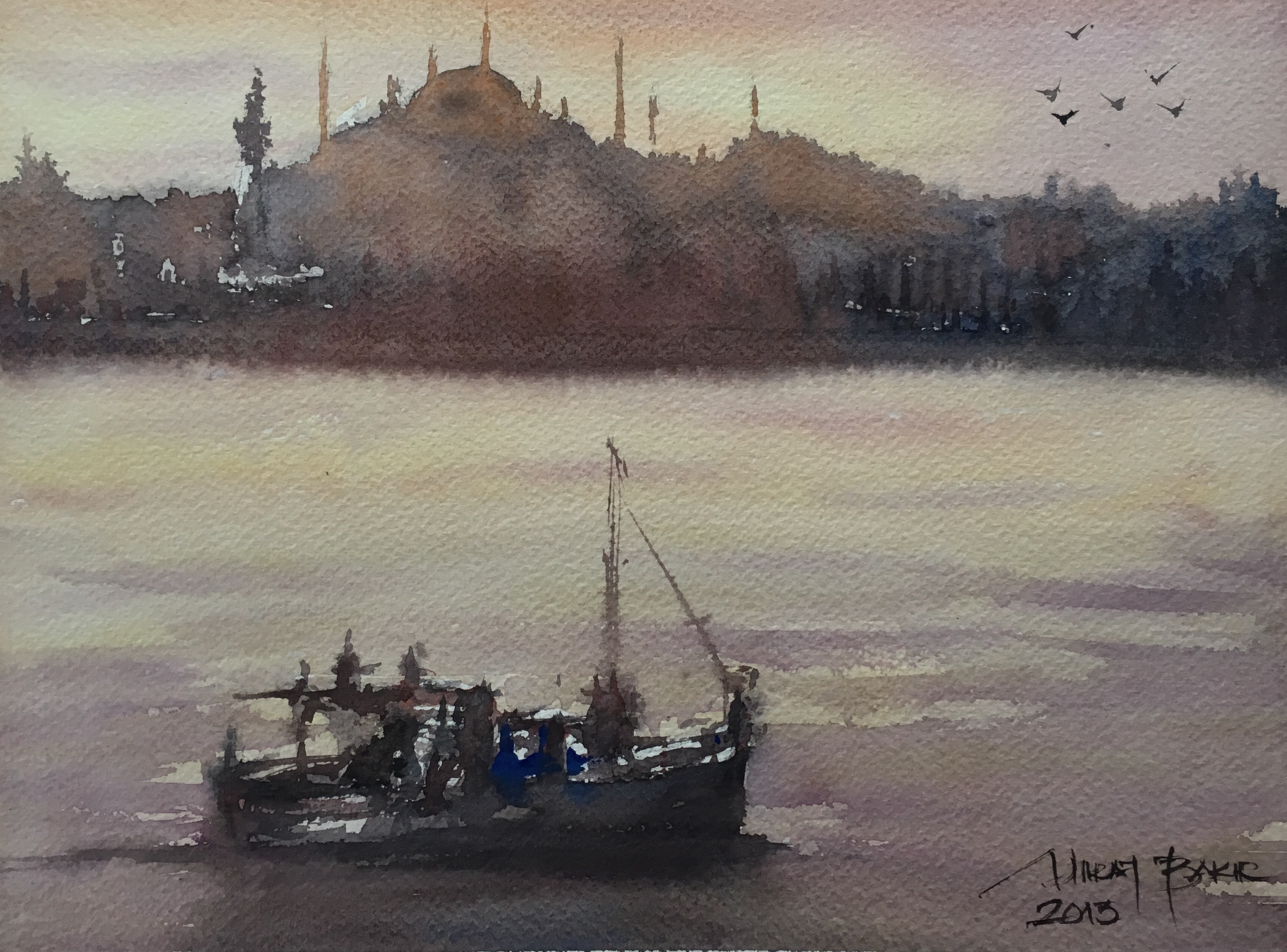 Sulu Boya Çalışması 34