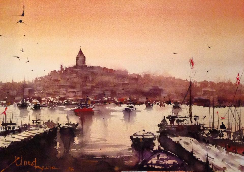 Sulu Boya Çalışması 80